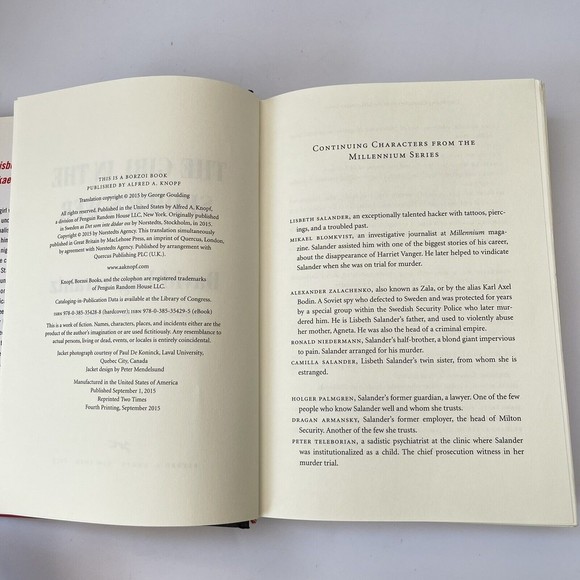 The Girl in the Spider's Web : A Lisbeth Salander Novel - Picture 7 of 12